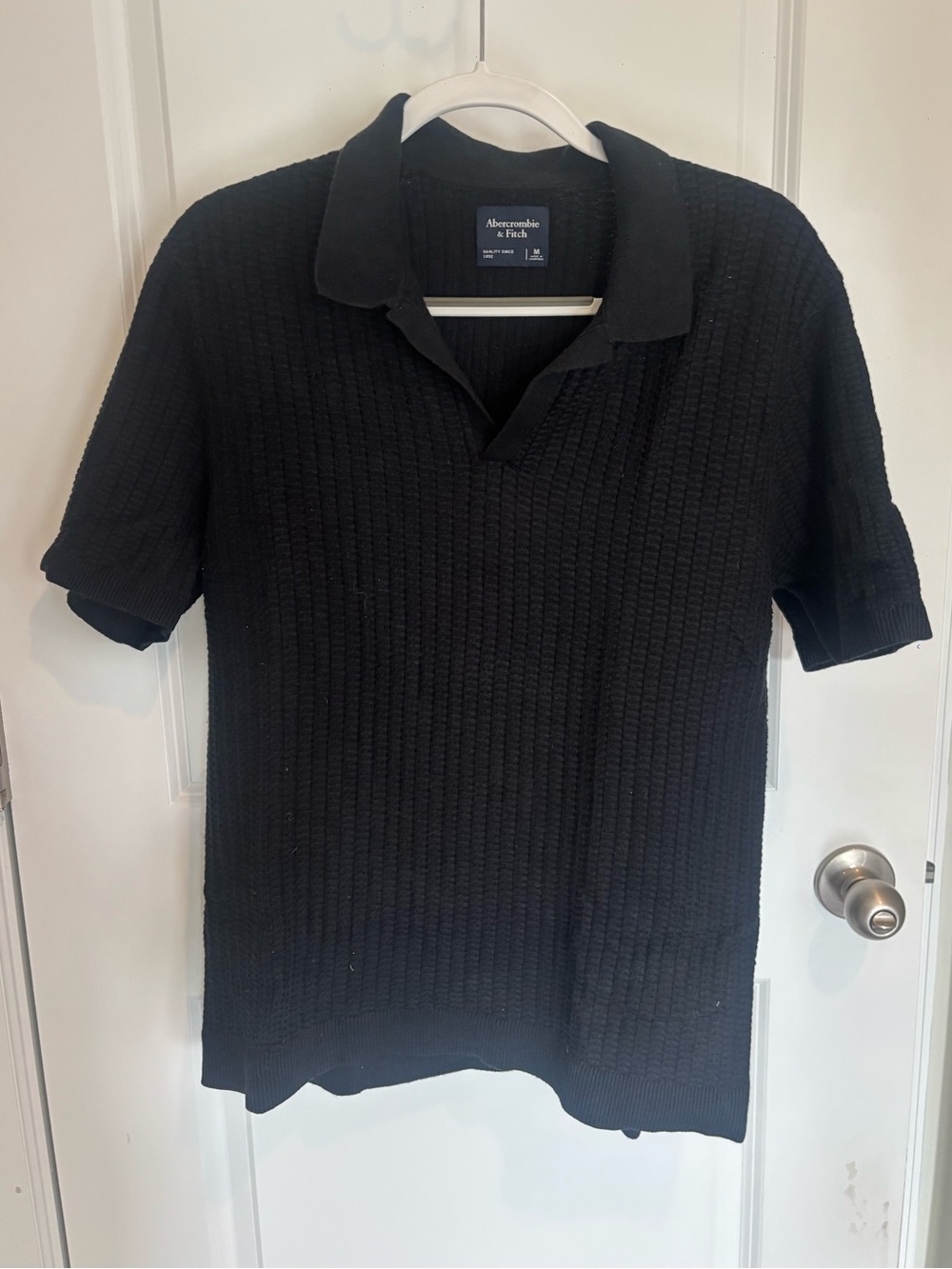 Abercrombie Textured Sweater Polo